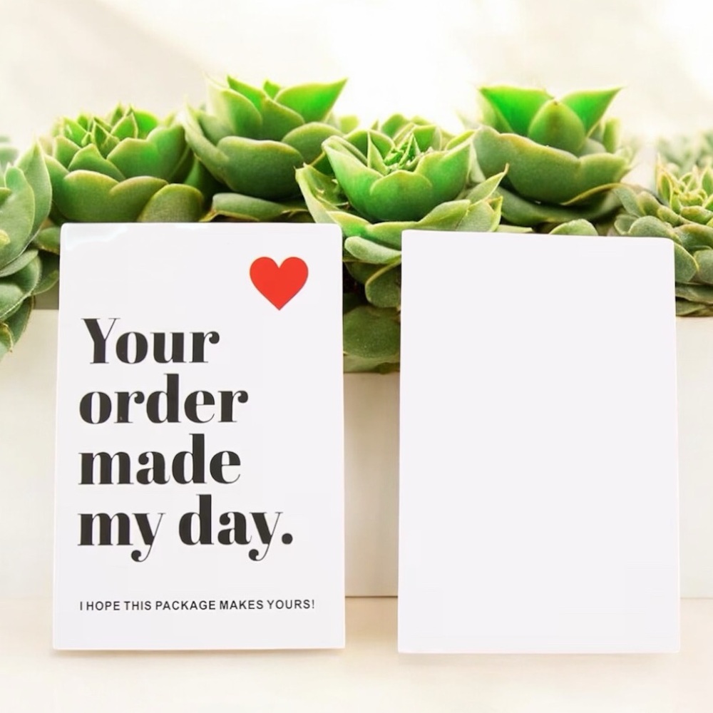 Thank You Cards, Set of 25 - Picture 3 of 3